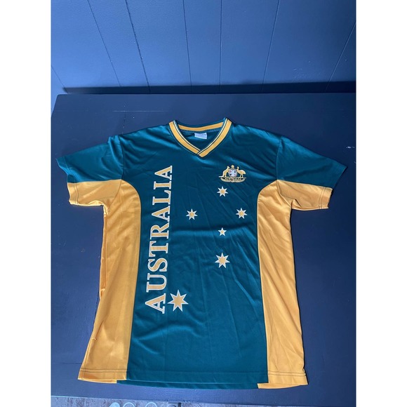 Nike Shirts Vintage Australia Soccer Jersey Y2k Sports Futbol